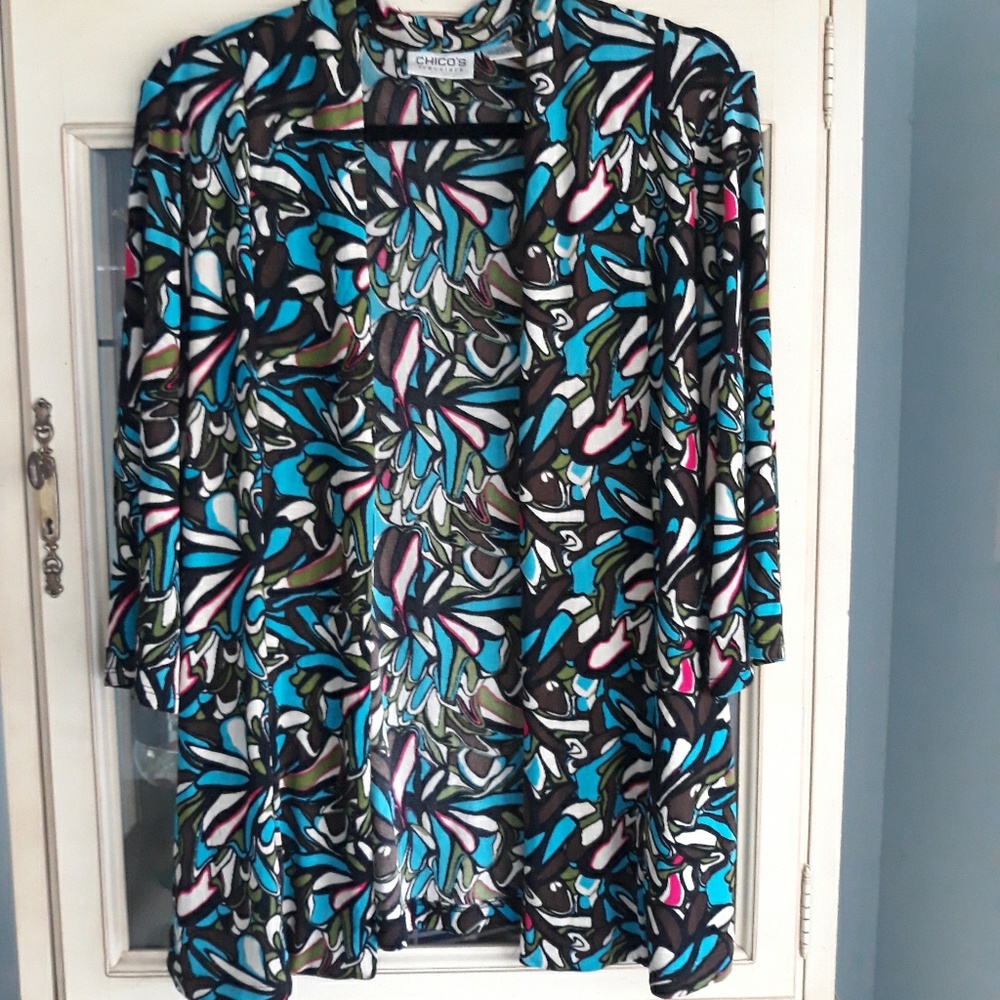 Chico's Travelers size 12/Large Women's Cardigan